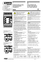 LOVATO ELECTRIC PMA50 Manual preview