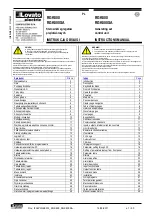 LOVATO ELECTRIC RGK800 Instruction Manual preview