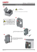 Предварительный просмотр 25 страницы Lovato 49060443 Assembling Instructions And Maintenance