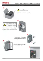 Предварительный просмотр 34 страницы Lovato 49060443 Assembling Instructions And Maintenance