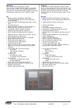 Предварительный просмотр 2 страницы Lovato RGK700 Instruction Manual