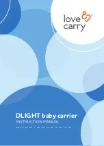 love & carry DLIGHT Instruction Manual preview