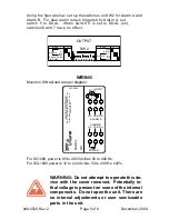 Preview for 5 page of Love Controls Loop Alarm Installation Instructions Manual