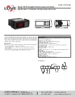 Love TSF-DF Series Installation And Operating Instructions preview