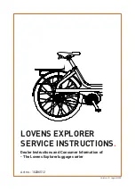 Предварительный просмотр 1 страницы LOVENS Explorer 10206512 Service Instructions Manual