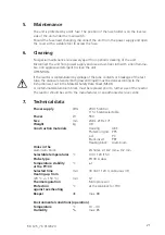 Предварительный просмотр 21 страницы Lovibond RD 125 Instruction Manual