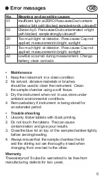 Предварительный просмотр 5 страницы Lovibond Scuba II Instruction Manual