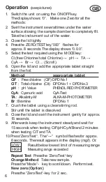 Предварительный просмотр 6 страницы Lovibond Scuba II Instruction Manual