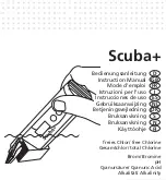 Lovibond Scuba+ Instruction Manual предпросмотр