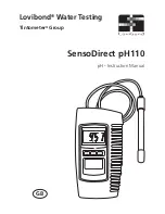 Lovibond SensoDirect pH110 Instruction Manual предпросмотр