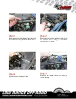 Предварительный просмотр 4 страницы Low Range Off-Road LR-LRTACO Installation Instructions Manual