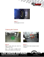 Preview for 3 page of Low Range Off-Road SER-CHK Installation Instructions Manual