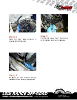 Preview for 12 page of Low Range Off-Road SER-CHK Installation Instructions Manual