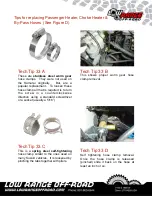 Preview for 13 page of Low Range Off-Road SER-CHK Installation Instructions Manual