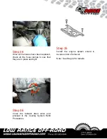 Preview for 16 page of Low Range Off-Road SER-CHK Installation Instructions Manual