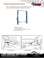 Предварительный просмотр 2 страницы Low Range Off-Road SST-SB-DP Installation Instructions Manual