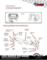 Предварительный просмотр 3 страницы Low Range Off-Road SST-SB-DP Installation Instructions Manual