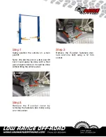 Предварительный просмотр 2 страницы Low Range Off-Road TDI-ELMG Installation Instructions