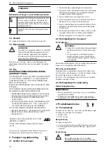 Preview for 42 page of Lowara 104600040 Installation, Operation And Maintenance Manual