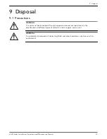 Предварительный просмотр 39 страницы Lowara e-HM series Installation, Operation And Maintenance Manual