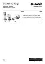 Preview for 1 page of Lowara e-HME Installation, Operation And Maintenance Manual