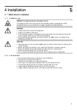 Preview for 17 page of Lowara e-HME Installation, Operation And Maintenance Manual