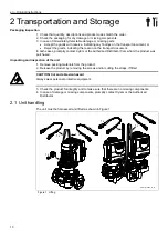 Предварительный просмотр 10 страницы Lowara e-LNEEE Installation, Operation And Maintenance Manual