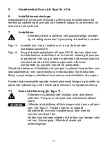 Preview for 71 page of Lowara Ecocirc 15-4/130 Installation And Operation Instractions