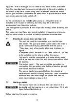 Preview for 19 page of Lowara ecocirc BASIC Installation And Operating Instructions Manual