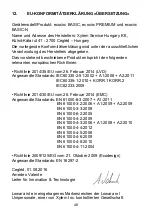 Preview for 48 page of Lowara ecocirc BASIC Installation And Operating Instructions Manual