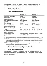 Preview for 97 page of Lowara ecocirc BASIC Installation And Operating Instructions Manual