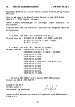 Preview for 103 page of Lowara ecocirc BASIC Installation And Operating Instructions Manual