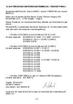 Preview for 113 page of Lowara ecocirc BASIC Installation And Operating Instructions Manual