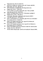 Preview for 3 page of Lowara ecocirc PRO 15-1/110 Installation And Operating Instructions Manual