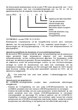 Preview for 46 page of Lowara ecocirc PRO 15-1/110 Installation And Operating Instructions Manual