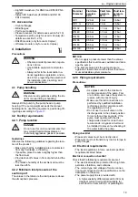 Предварительный просмотр 19 страницы Lowara Ecocirc XL 100-120F Installation, Operation And Maintenance Manual