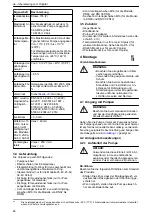 Preview for 46 page of Lowara Ecocirc XL 100-120F Installation, Operation And Maintenance Manual