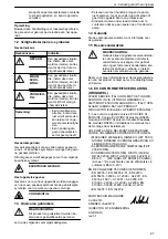 Предварительный просмотр 87 страницы Lowara Ecocirc XL 100-120F Installation, Operation And Maintenance Manual