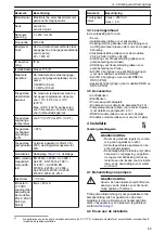 Предварительный просмотр 89 страницы Lowara Ecocirc XL 100-120F Installation, Operation And Maintenance Manual