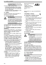 Предварительный просмотр 248 страницы Lowara Ecocirc XL 100-120F Installation, Operation And Maintenance Manual