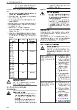 Предварительный просмотр 252 страницы Lowara Ecocirc XL 100-120F Installation, Operation And Maintenance Manual