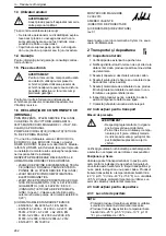 Предварительный просмотр 262 страницы Lowara Ecocirc XL 100-120F Installation, Operation And Maintenance Manual