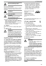 Предварительный просмотр 291 страницы Lowara Ecocirc XL 100-120F Installation, Operation And Maintenance Manual