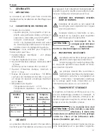 Предварительный просмотр 17 страницы Lowara EFLC 40-11 Operating Manual