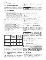 Предварительный просмотр 37 страницы Lowara EFLC 40-11 Operating Manual