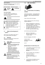 Предварительный просмотр 19 страницы Lowara ESH ATEX, ESHF ATEX Installation, Operation And Maintenance Manual