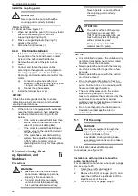 Предварительный просмотр 28 страницы Lowara ESH ATEX, ESHF ATEX Installation, Operation And Maintenance Manual