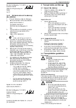 Предварительный просмотр 21 страницы Lowara ESH ATEX Installation, Operation And Maintenance Manual