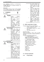 Предварительный просмотр 20 страницы Lowara ESHS ATEX Installation, Operation And Maintenance Manual