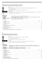 Предварительный просмотр 4 страницы Lowara FHF-ATEX3 Series Operating Instructions Manual